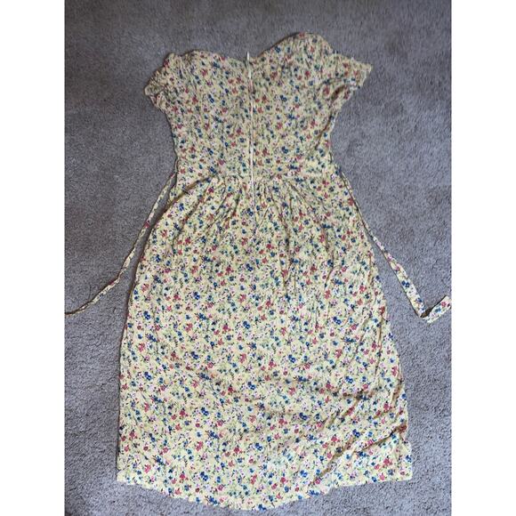 Vintage 90’s Midi Floral Dress - Picture 13 of 14